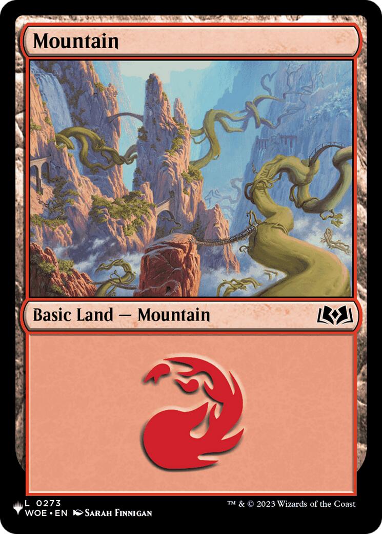 Mountain (0273) (WOE) [The List] | Anubis Games and Hobby
