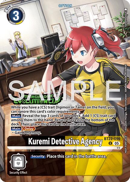 Kuremi Detective Agency [BT22-099] (Evolution Cup 2026 Vol. 2) [Cyber Eden] | Anubis Games and Hobby
