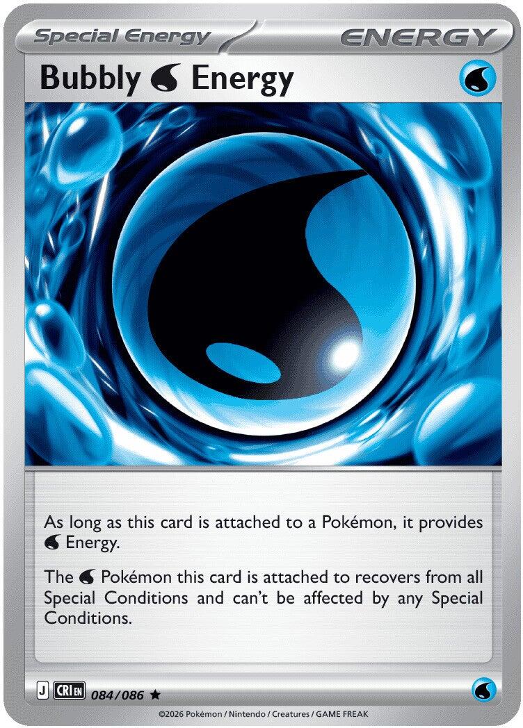 Bubbly W Energy (084/086) [Mega Evolution: Chaos Rising] | Anubis Games and Hobby
