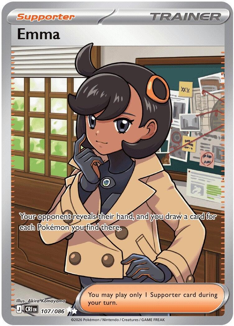 Emma (107/086) [Mega Evolution: Chaos Rising] | Anubis Games and Hobby