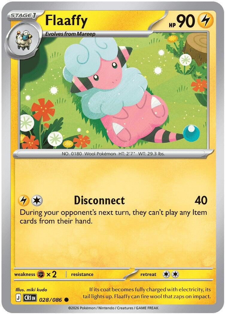 Flaaffy (028/086) [Mega Evolution: Chaos Rising] | Anubis Games and Hobby