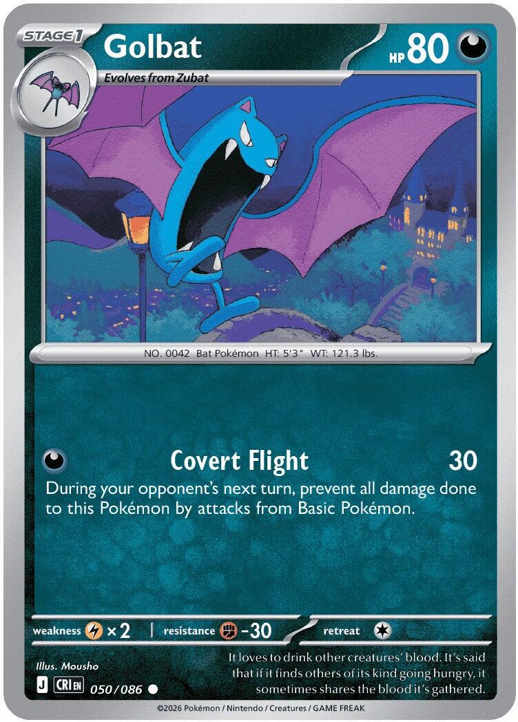 Golbat (050/086) [Mega Evolution: Chaos Rising] | Anubis Games and Hobby