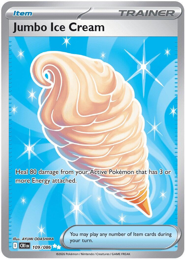 Jumbo Ice Cream (109/086) [Mega Evolution: Chaos Rising] | Anubis Games and Hobby