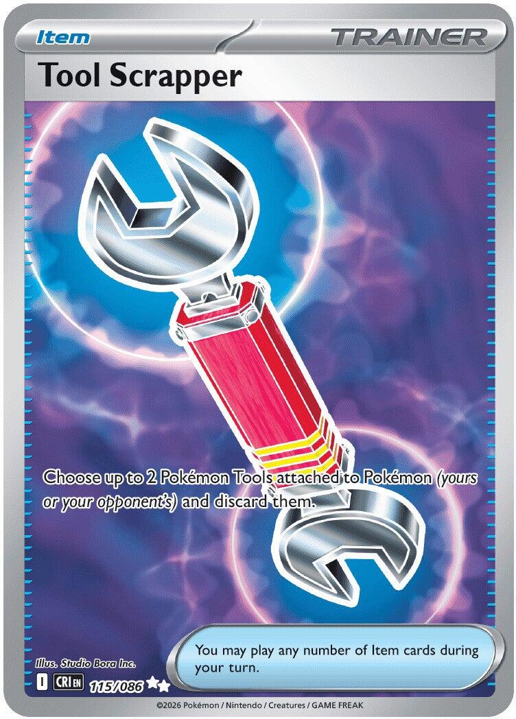 Tool Scrapper (115/086) [Mega Evolution: Chaos Rising] | Anubis Games and Hobby