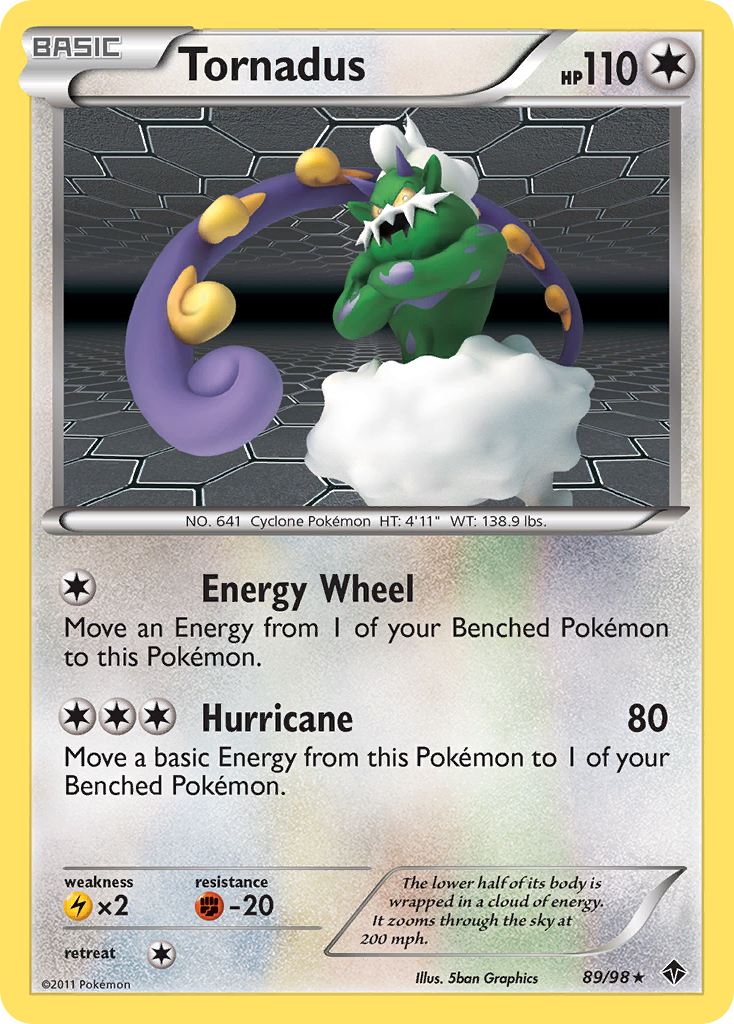Tornadus (89/98) [Black & White: Emerging Powers] | Anubis Games and Hobby