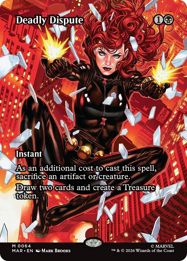 Deadly Dispute (Borderless) [Marvel Universe: Eternal-Legal] | Anubis Games and Hobby