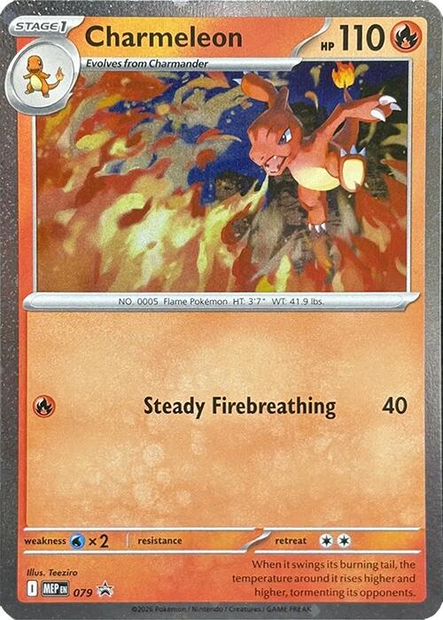 Charmeleon (079) (Cosmos Holo) [Mega Evolution Promo] | Anubis Games and Hobby
