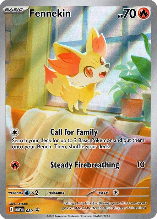 Fennekin (080) [Mega Evolution Promo] | Anubis Games and Hobby