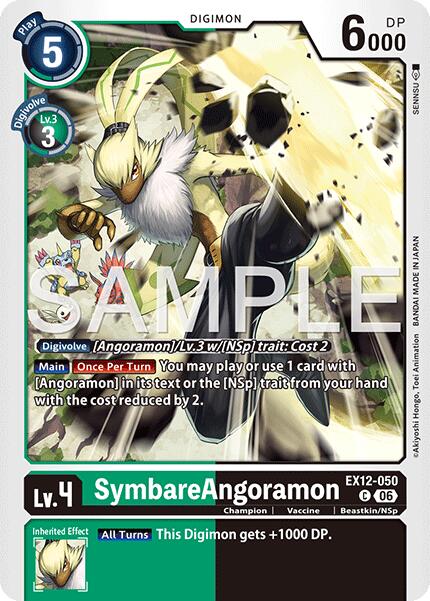 SymbareAngoramon [EX12-050] [Digital World Shambala] | Anubis Games and Hobby