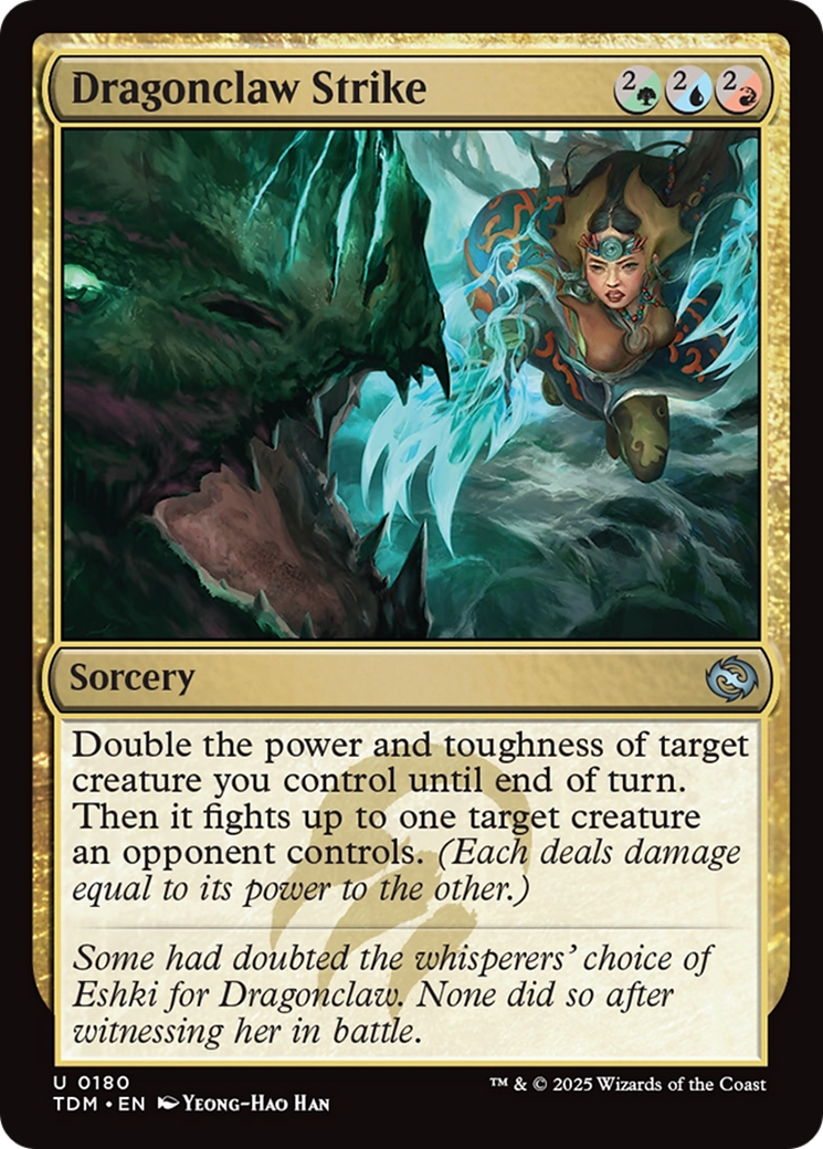 Dragonclaw Strike [Tarkir: Dragonstorm] | Anubis Games and Hobby