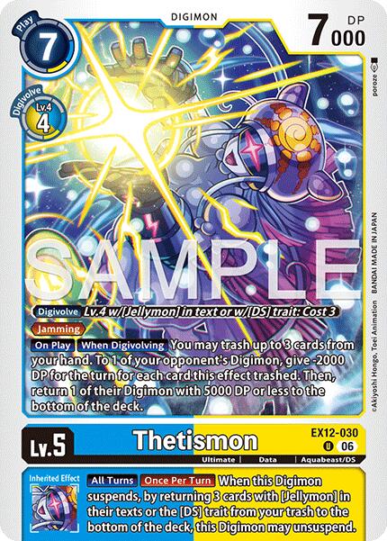 Thetismon [EX12-030] [Digital World Shambala] | Anubis Games and Hobby