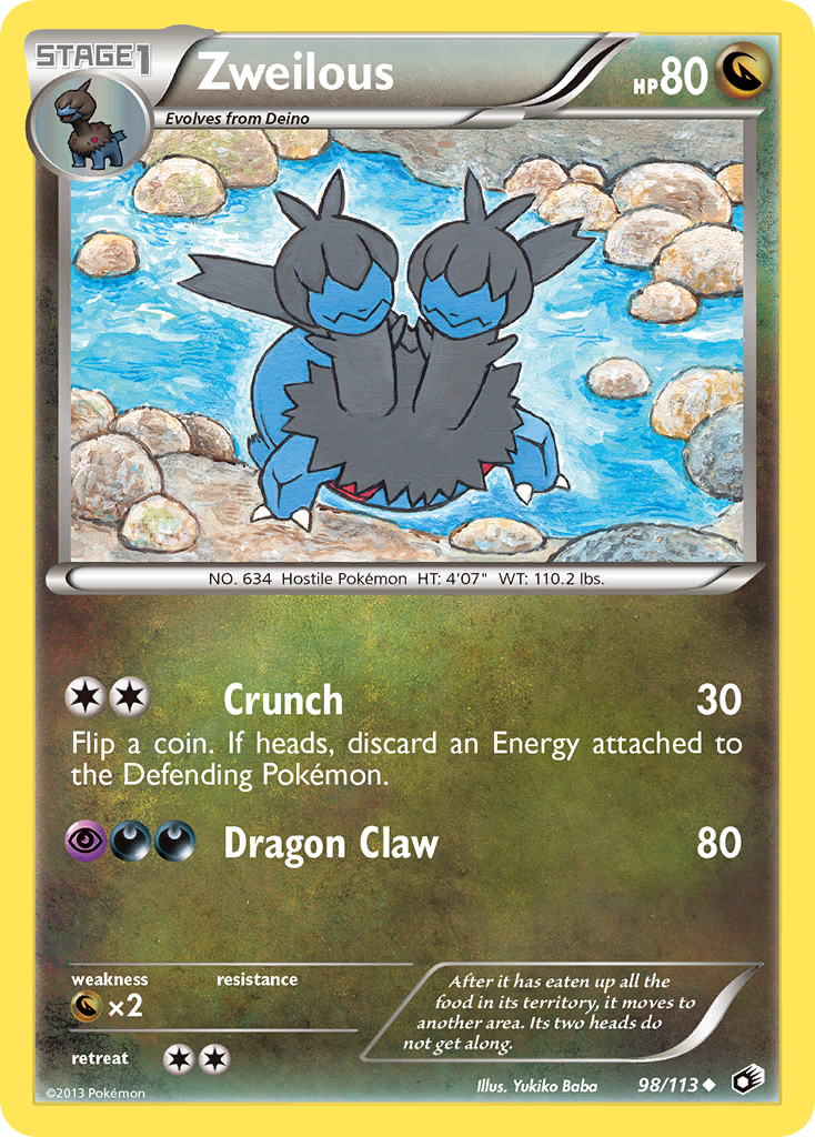Zweilous (98/113) [Black & White: Legendary Treasures] | Anubis Games and Hobby