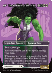 Jennifer Walters // The Sensational She-Hulk (Borderless) (0355) [Marvel Super Heroes] | Anubis Games and Hobby