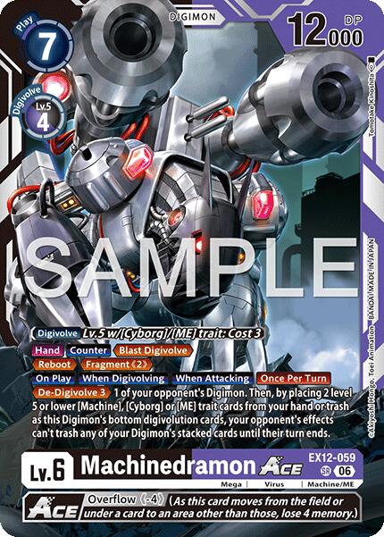Machinedramon ACE [EX12-059] [Digital World Shambala] | Anubis Games and Hobby