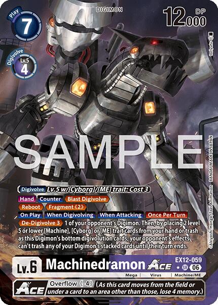 Machinedramon ACE [EX12-059] (Alternate Art) [Digital World Shambala] | Anubis Games and Hobby
