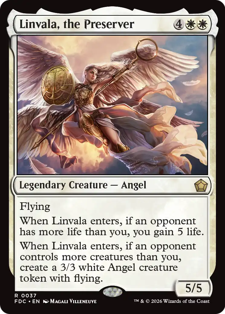 Linvala, the Preserver [Foundations Commander] | Anubis Games and Hobby