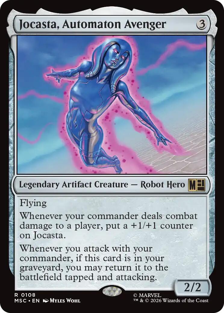 Jocasta, Automaton Avenger (Surge Foil) [Marvel Super Heroes Commander] | Anubis Games and Hobby