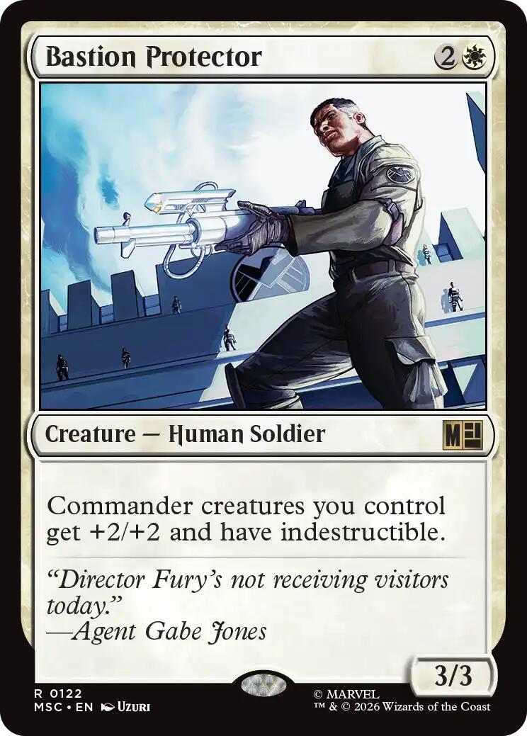 Bastion Protector (Surge Foil) [Marvel Super Heroes Commander] | Anubis Games and Hobby