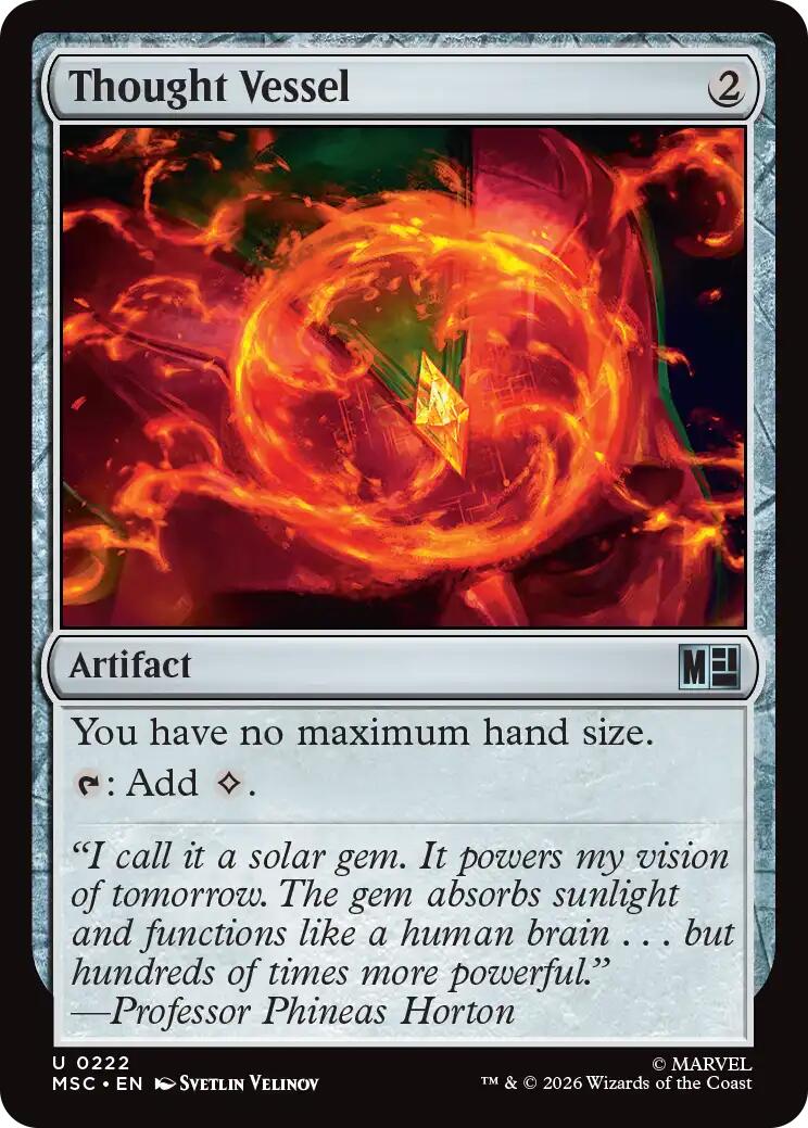 Thought Vessel (Surge Foil) [Marvel Super Heroes Commander] | Anubis Games and Hobby