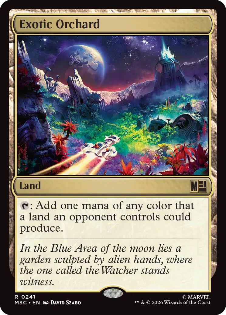 Exotic Orchard (Surge Foil) [Marvel Super Heroes Commander] | Anubis Games and Hobby