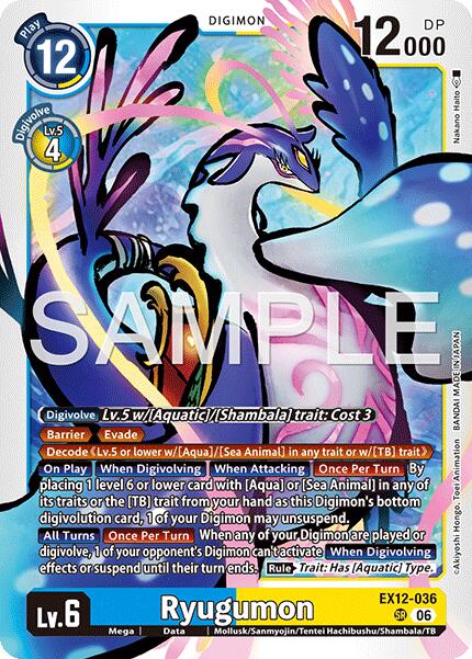 Ryugumon [EX12-036] [Digital World Shambala] | Anubis Games and Hobby
