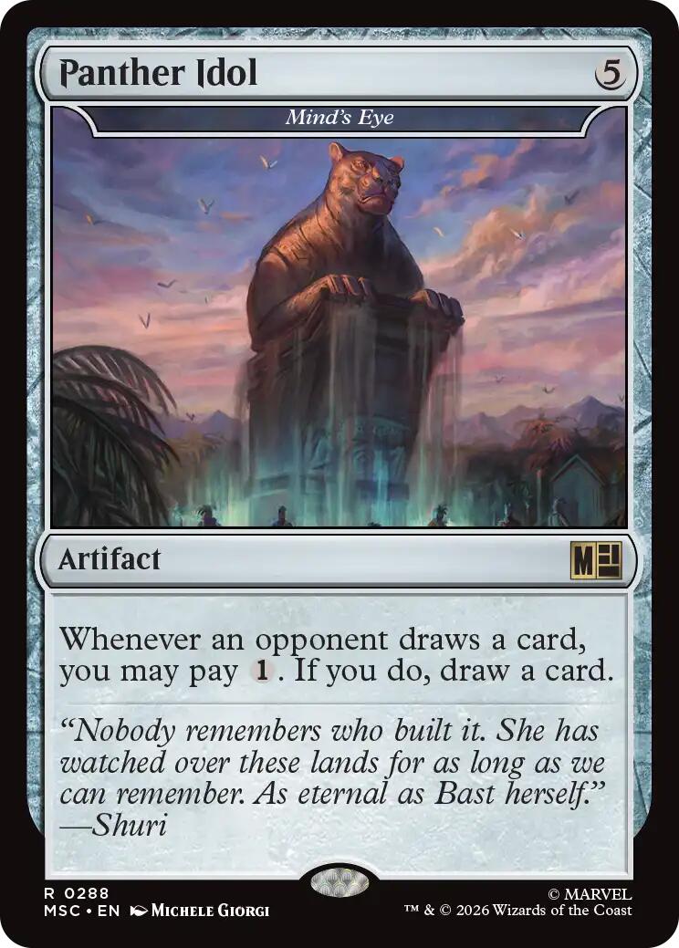 Panther Idol - Mind's Eye [Marvel Super Heroes Commander] | Anubis Games and Hobby