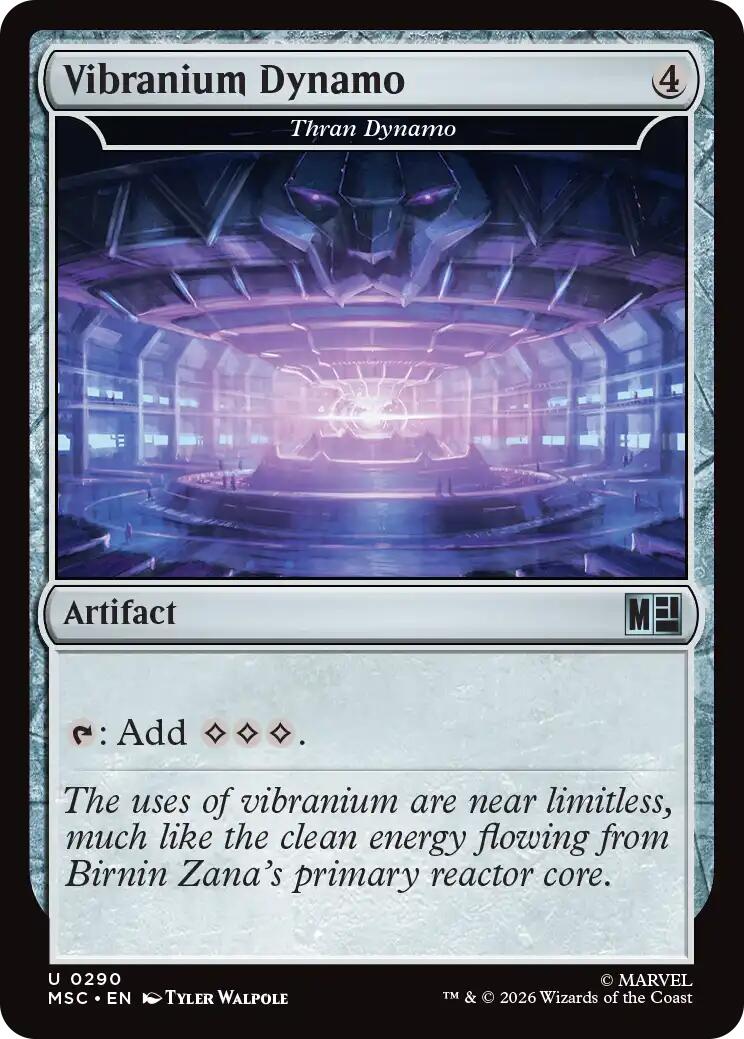 Vibranium Dynamo - Thran Dynamo (Surge Foil) [Marvel Super Heroes Commander] | Anubis Games and Hobby
