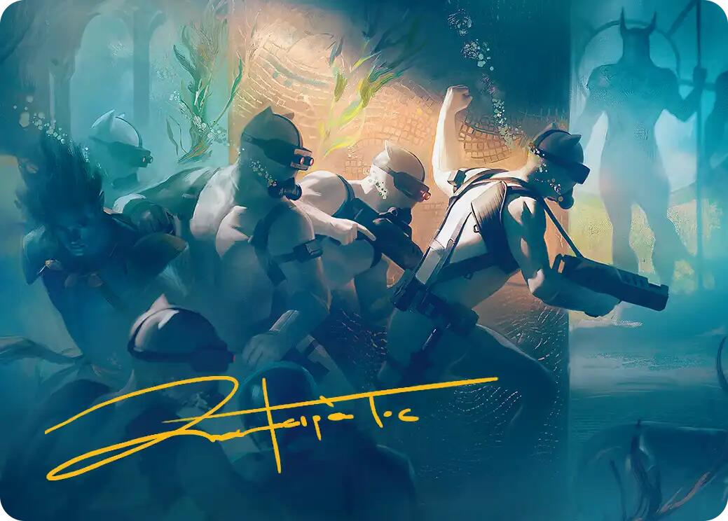 Martial Coup Art Card (Gold-Stamped Signature) [Marvel Super Heroes Art Series] | Anubis Games and Hobby