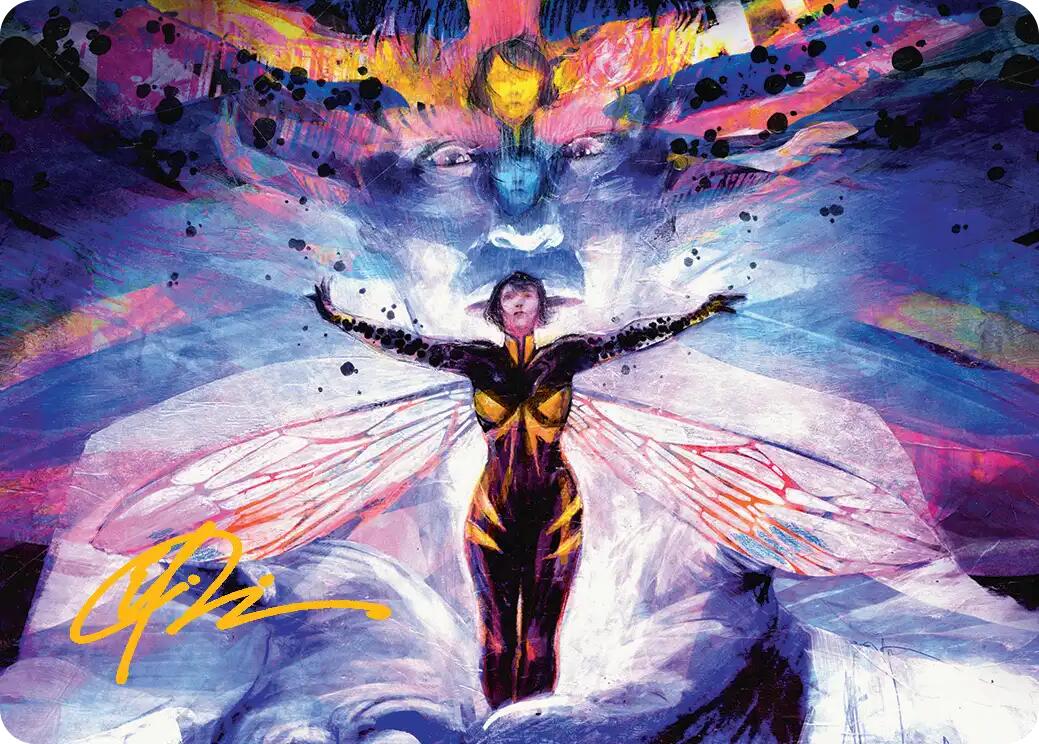 Pym Particles Art Card (Gold-Stamped Signature) [Marvel Super Heroes Art Series] | Anubis Games and Hobby
