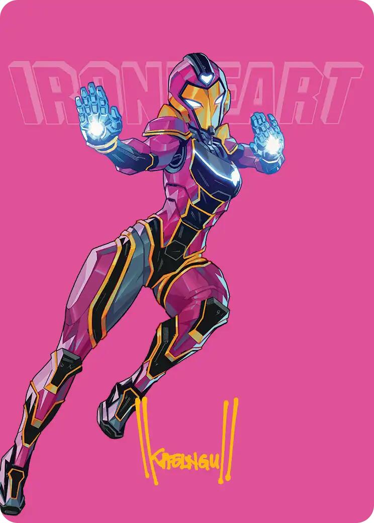 Ironheart, Clever Champion Art Card (Gold-Stamped Signature) [Marvel Super Heroes Art Series] | Anubis Games and Hobby