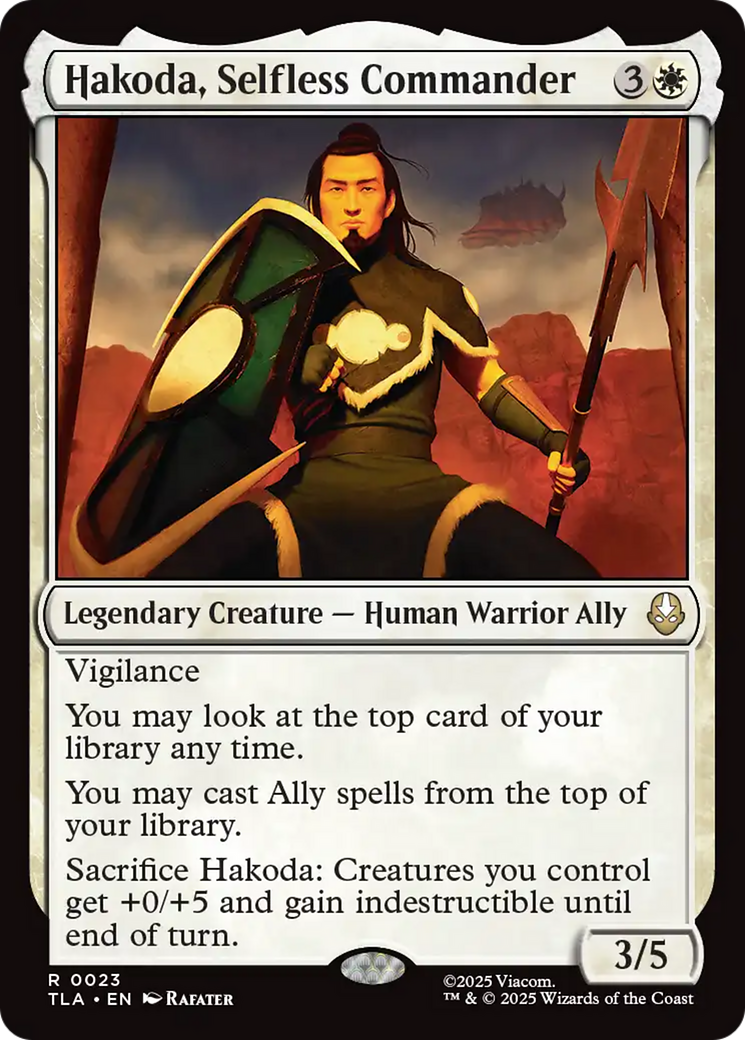 Hakoda, Selfless Commander [Avatar: The Last Airbender] | Anubis Games and Hobby
