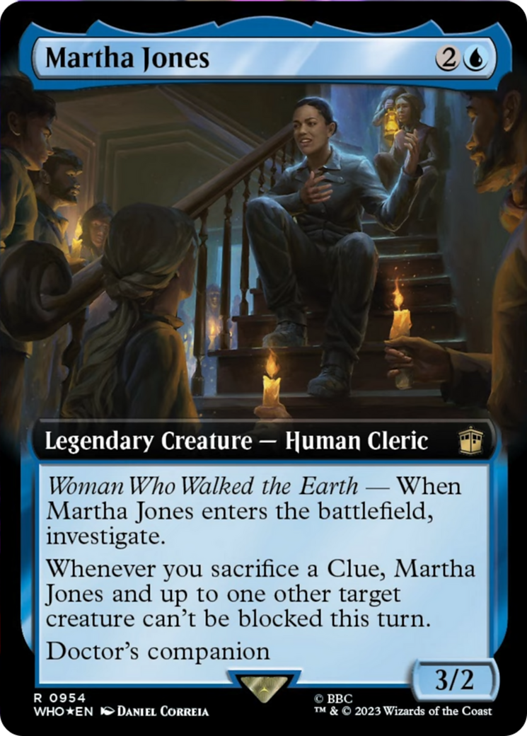 Martha Jones (Extended Art) (Surge Foil) [Doctor Who] | Anubis Games and Hobby