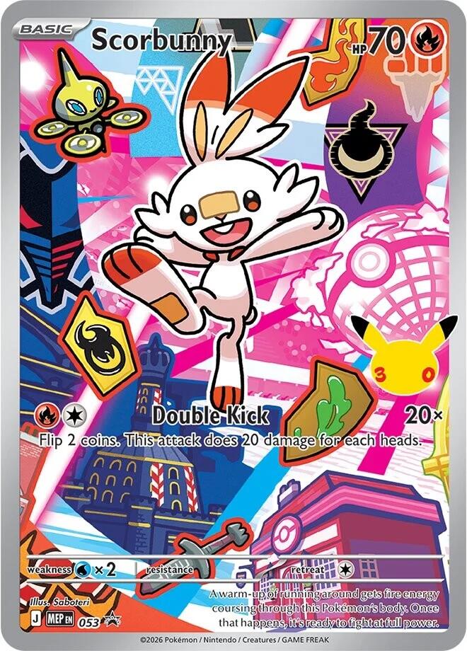 Scorbunny (053) [Mega Evolution Promo] | Anubis Games and Hobby