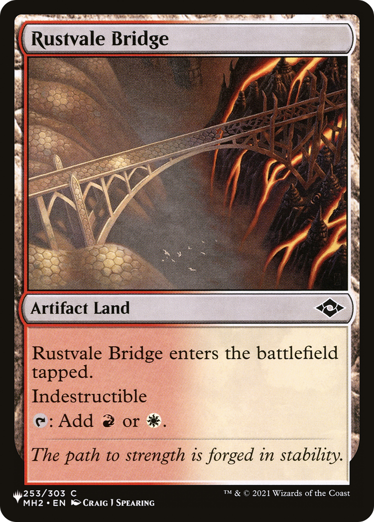 Rustvale Bridge [The List] | Anubis Games and Hobby