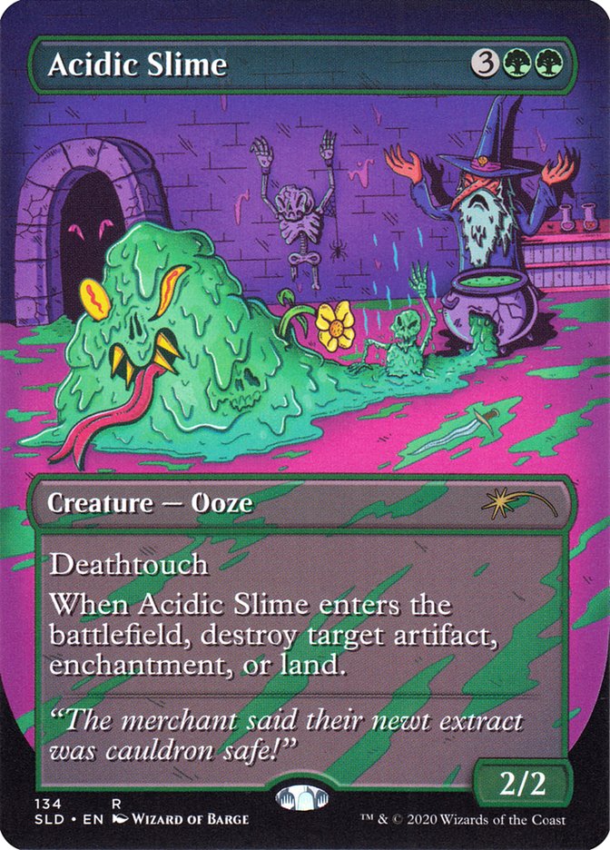 Acidic Slime [Secret Lair Drop Series] | Anubis Games and Hobby