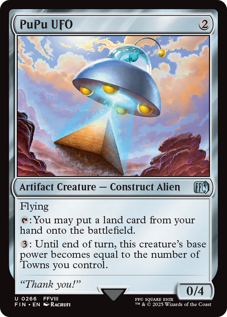 PuPu UFO [FINAL FANTASY] | Anubis Games and Hobby