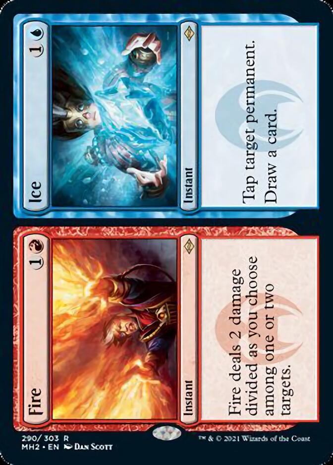 Fire // Ice (Foil Etched) [Modern Horizons 2] | Anubis Games and Hobby