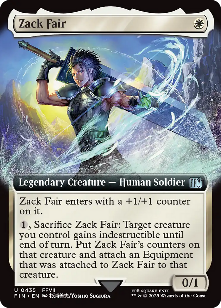 Zack Fair (Extended Art) [FINAL FANTASY] | Anubis Games and Hobby