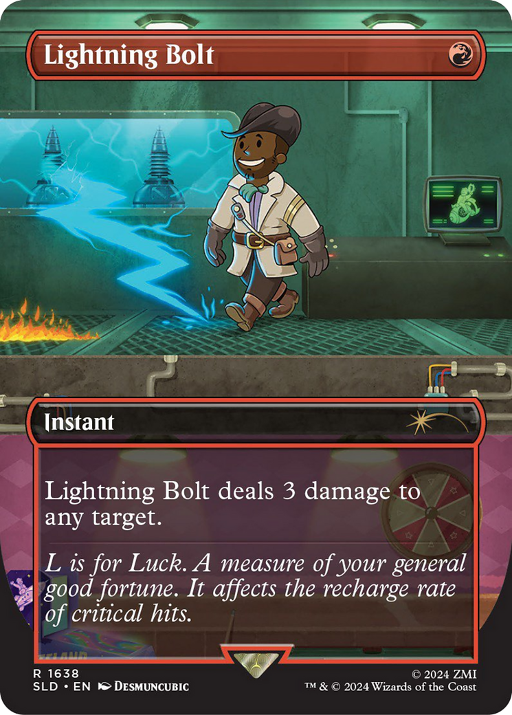 Lightning Bolt (1638) [Secret Lair Drop Series] | Anubis Games and Hobby