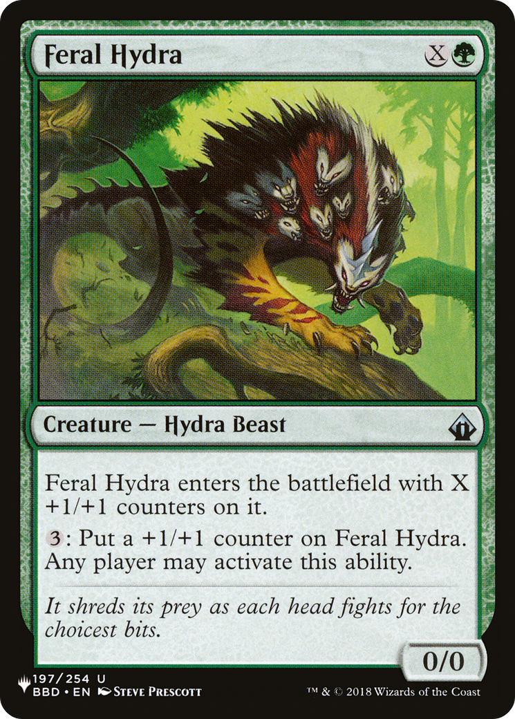 Feral Hydra [The List] | Anubis Games and Hobby