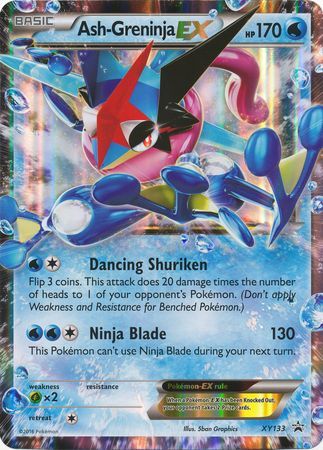 Ash-Greninja EX (XY133) (Jumbo Card) [XY: Black Star Promos] | Anubis Games and Hobby