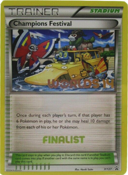 Champions Festival (XY27) (2014 Finalist) [XY: Black Star Promos] | Anubis Games and Hobby