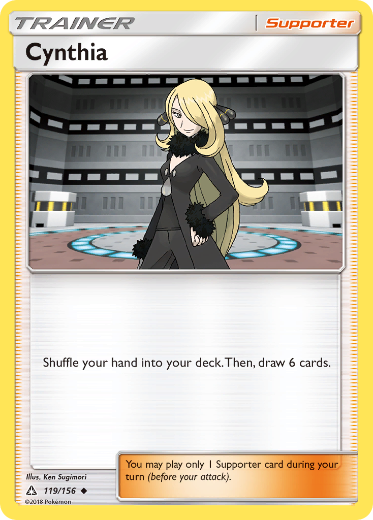 Cynthia (119/156) [Sun & Moon: Ultra Prism] | Anubis Games and Hobby