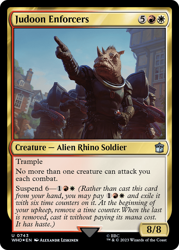 Judoon Enforcers (Surge Foil) [Doctor Who] | Anubis Games and Hobby