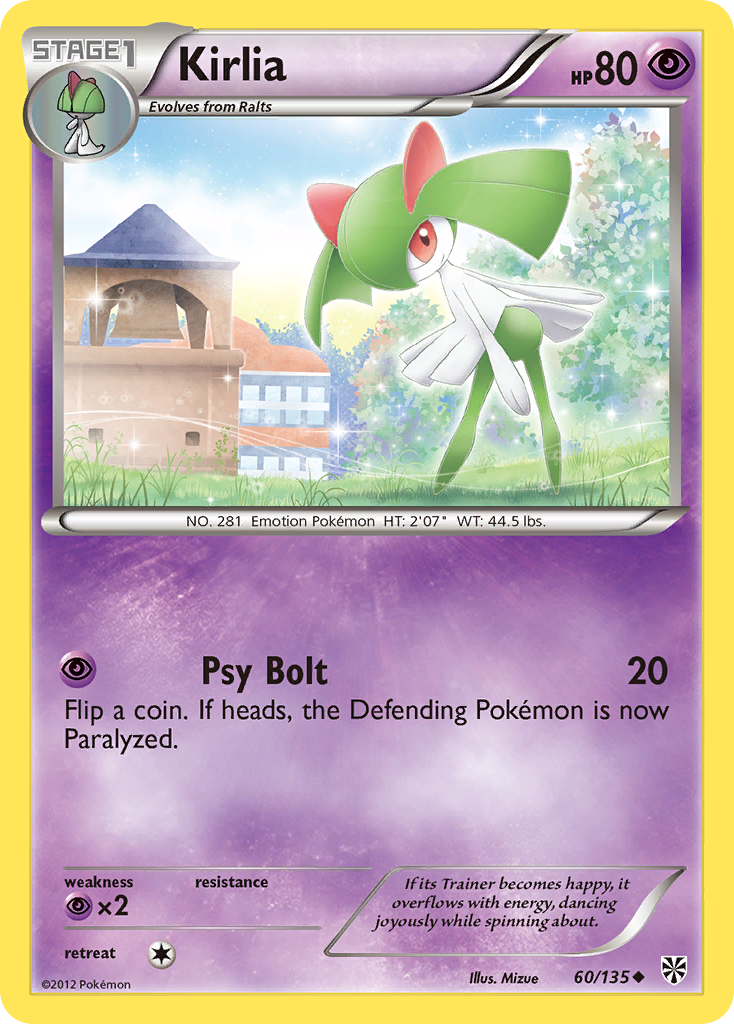 Kirlia (60/135) [Black & White: Plasma Storm] | Anubis Games and Hobby