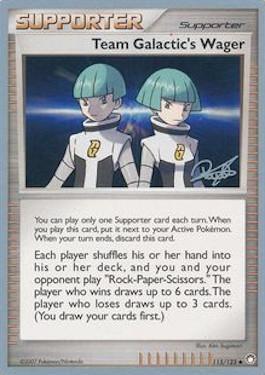 Team Galactic's Wager (115/123) (Bliss Control - Paul Atanassov) [World Championships 2008] | Anubis Games and Hobby