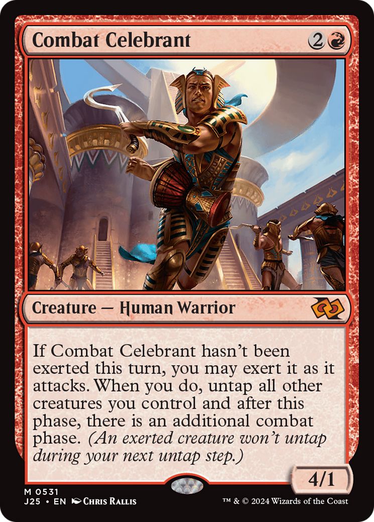 Combat Celebrant [Foundations Jumpstart] | Anubis Games and Hobby