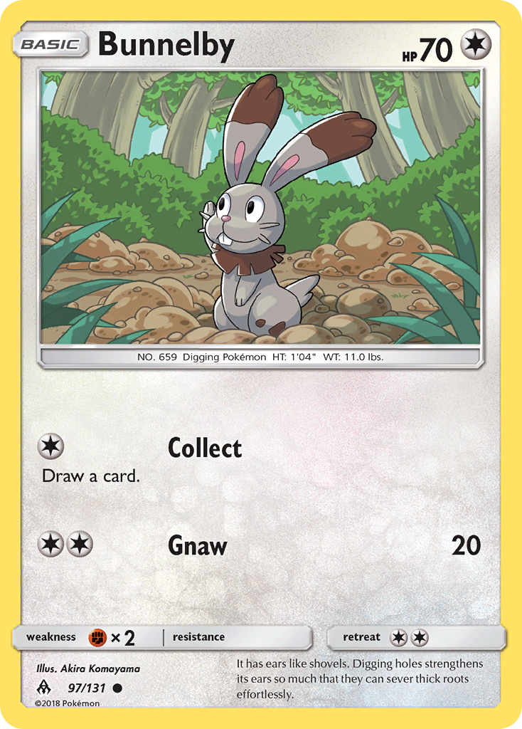 Bunnelby (97/131) [Sun & Moon: Forbidden Light] | Anubis Games and Hobby