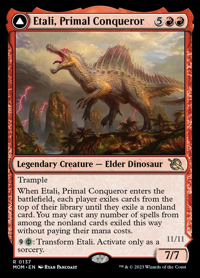 Etali, Primal Conqueror // Etali, Primal Sickness [March of the Machine] | Anubis Games and Hobby