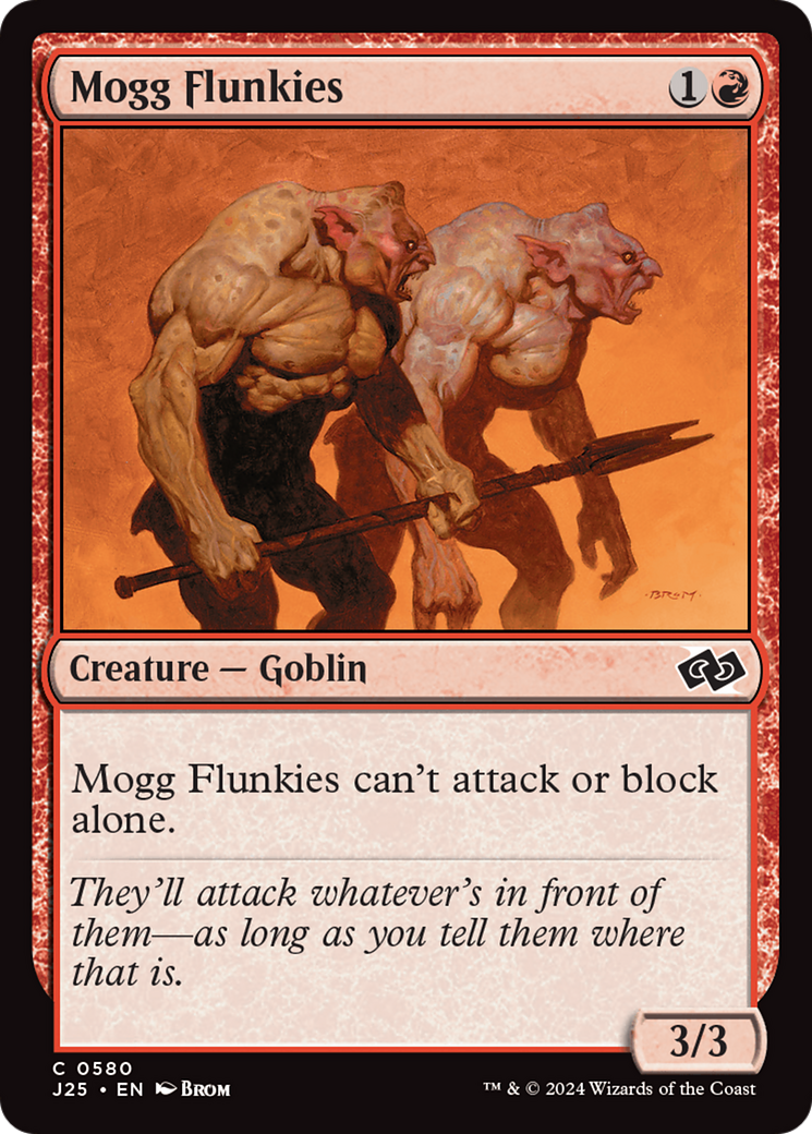 Mogg Flunkies [Foundations Jumpstart] | Anubis Games and Hobby